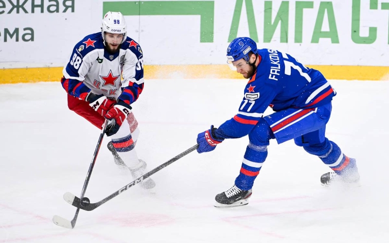 ЦСКА забросил СКА четыре безответные шайбы в полуфинале Кубка Гагарина