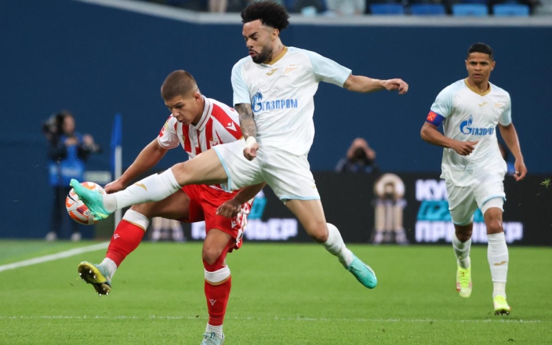 «Зенит» проиграл «Црвене Звезде» на турнире в Санкт-Петербурге