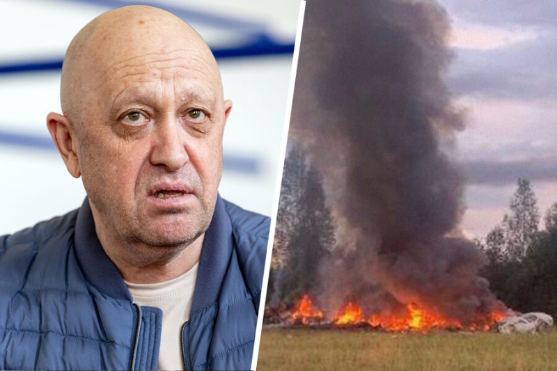 Бизнес-джет рухнул под Тверью. В списке пассажиров — Евгений Пригожин 