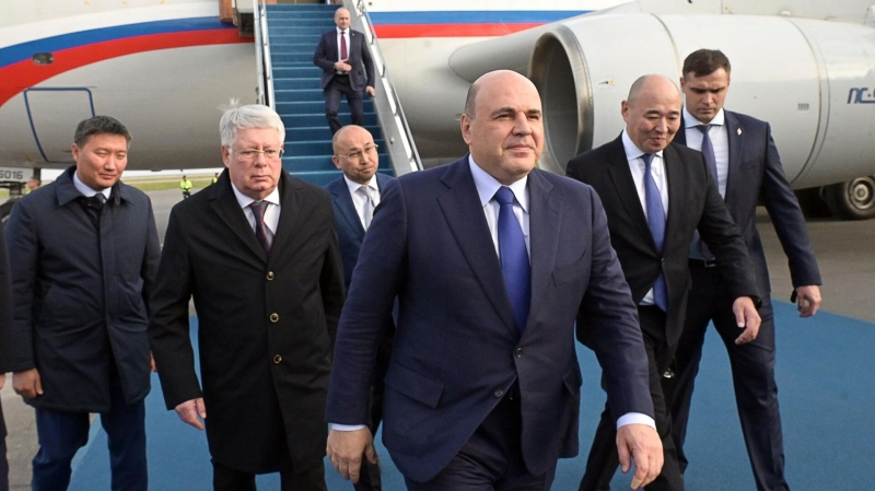 Мишустин прибыл в Астану на выставку "Иннопром.Казахстан"