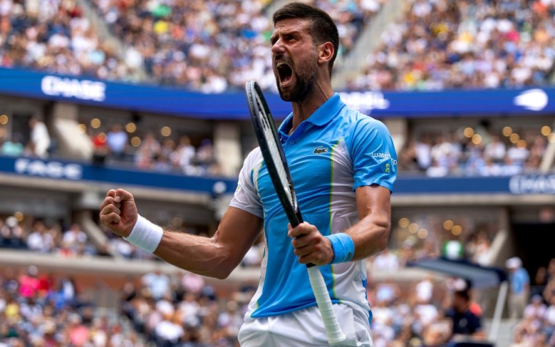 Новак Джокович десятый раз в карьере вышел в финал US Open