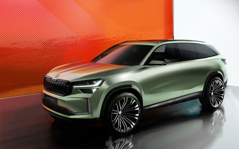 Skoda раскрыла внешность нового поколения кроссовера Kodiaq