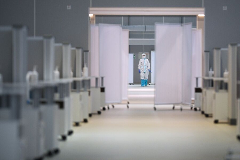 В Москве вновь открыли ковидный госпиталь из-за резкого роста числа заболевших 