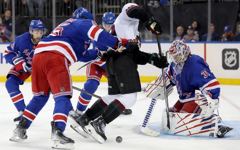 Российский голкипер поучаствовал в массовой потасовке после матча НХЛ