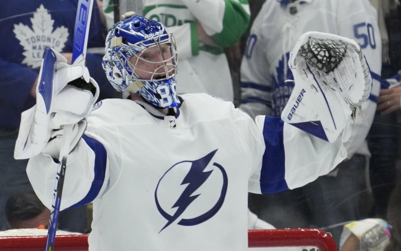 Лучший российский вратарь НХЛ вернется после травмы в игре с «Каролиной»