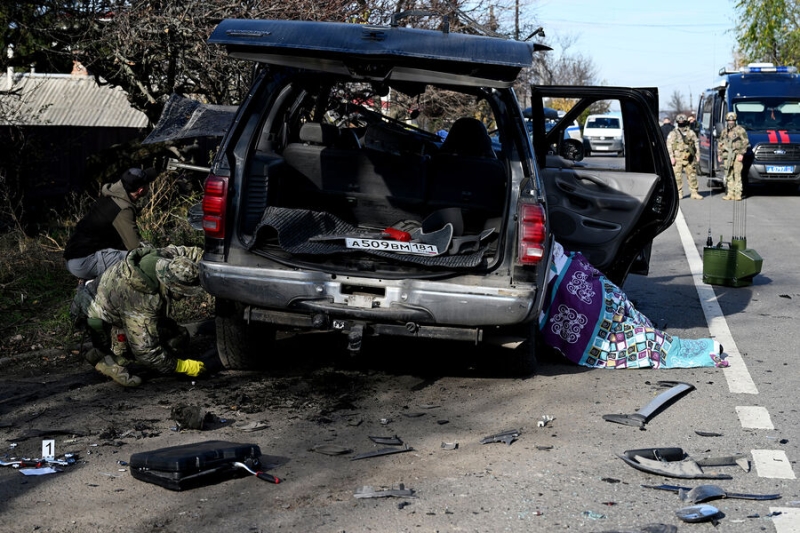 Машину экс-главы Народной милиции ЛНР взорвали в Луганске 