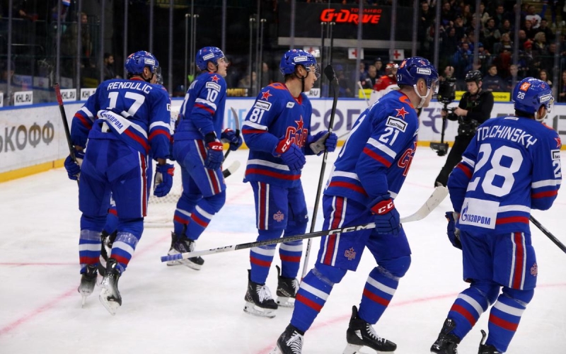 СКА без дисквалифицированного Ротенберга победил аутсайдера КХЛ