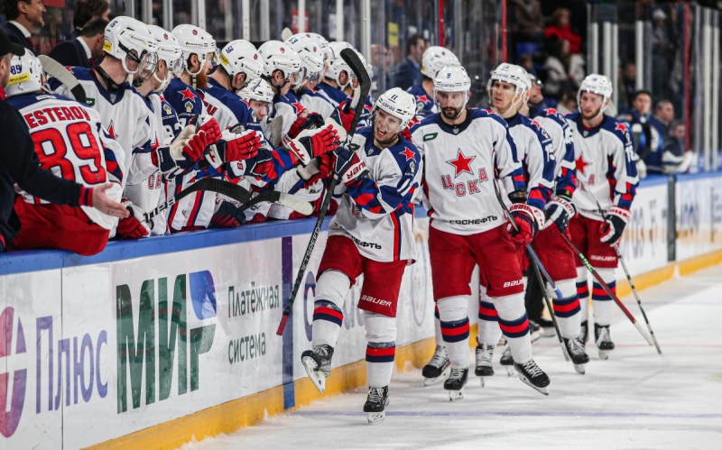 «Спартак» второй раз в сезоне проиграл ЦСКА в КХЛ