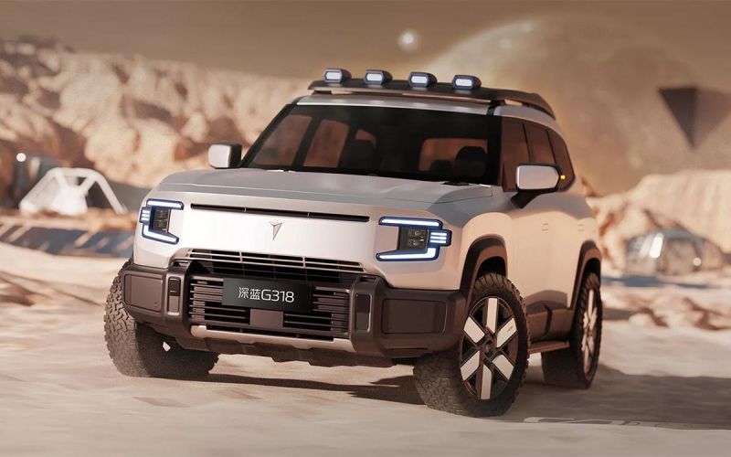Changan и Huawei представили новый внедорожник G318. Первые подробности