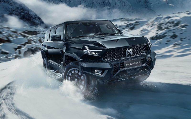 
            Дилеры привезут в Россию внедорожник Mengshi M-Hero. Он заменит Hummer EV
        