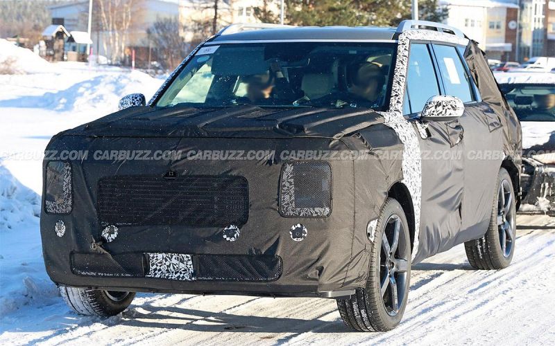 
            Новый Hyundai Palisade впервые заметили на тестах. Фото
        