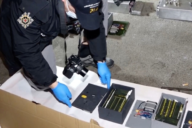 Спецслужбы Грузии перехватили 14 кг взрывчатки, перевозимой из Одессы в Воронеж 