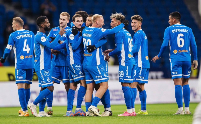 «Динамо» в большинстве обыграло «Ахмат» в матче чемпионата России