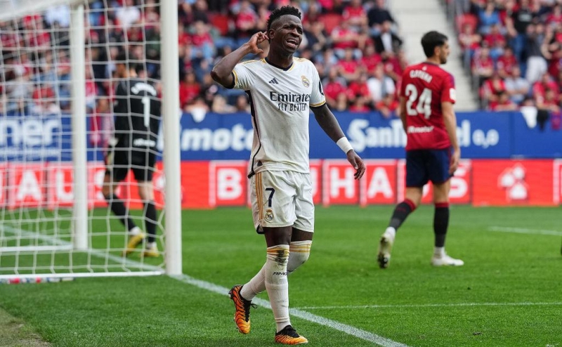 Дубль Винисиуса принес «Реалу» победу в матче чемпионата Испании
