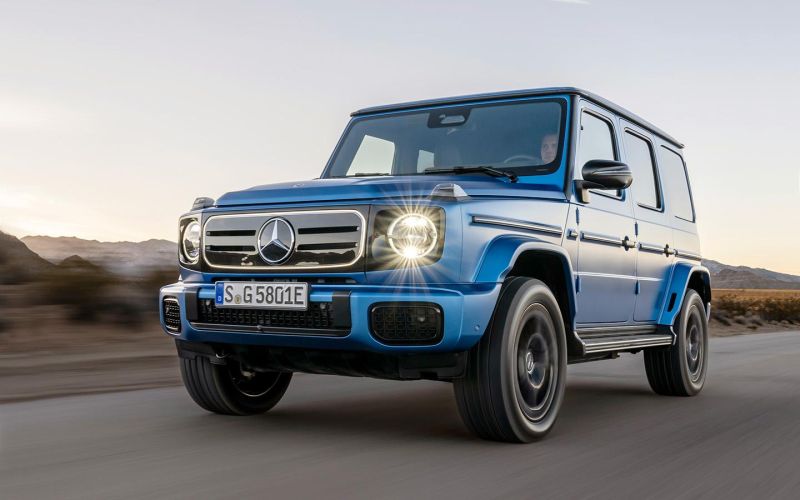 
            Mercedes-Benz официально представил электрический G-Class. Фото
        