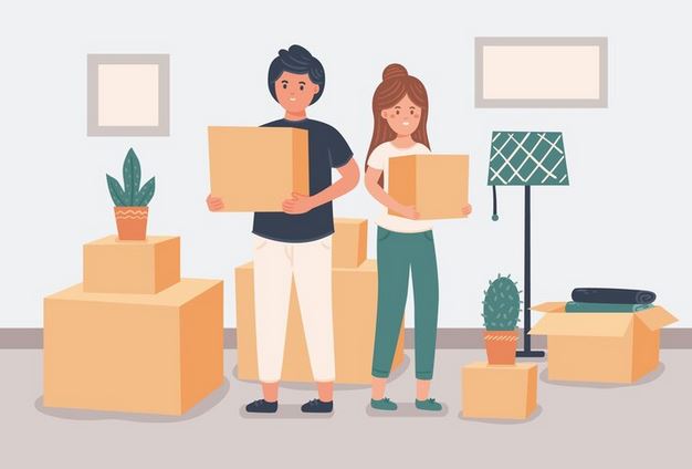 Как сложить вещи для переезда