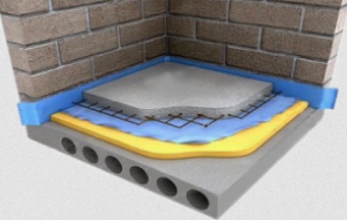 Полусухая механизированная стяжка пола: преимущества и особенности