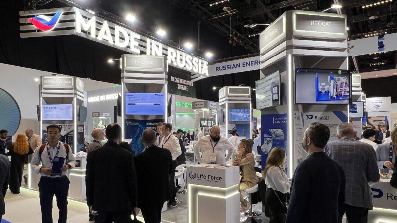 Компании представили свои технологии под брендом Made in Russia на ADIPEC