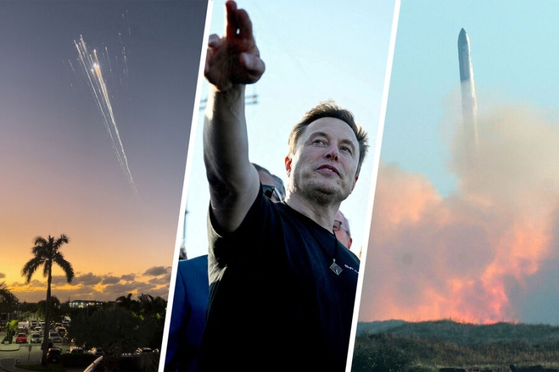 Ракета Илона Маска взорвалась 
