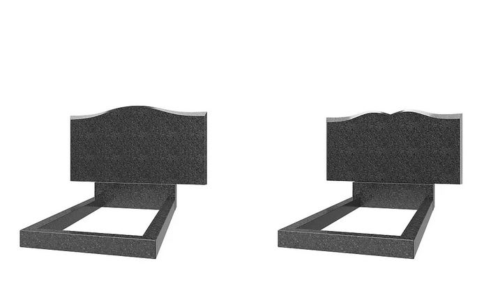 Надгробия, расположенные горизонтально: дань уважения, воплощённая в элегантном стиле.