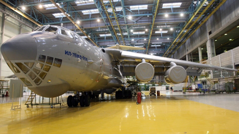 Минпромторг ожидает выхода на производство до 12 Ил-76 в Ульяновске