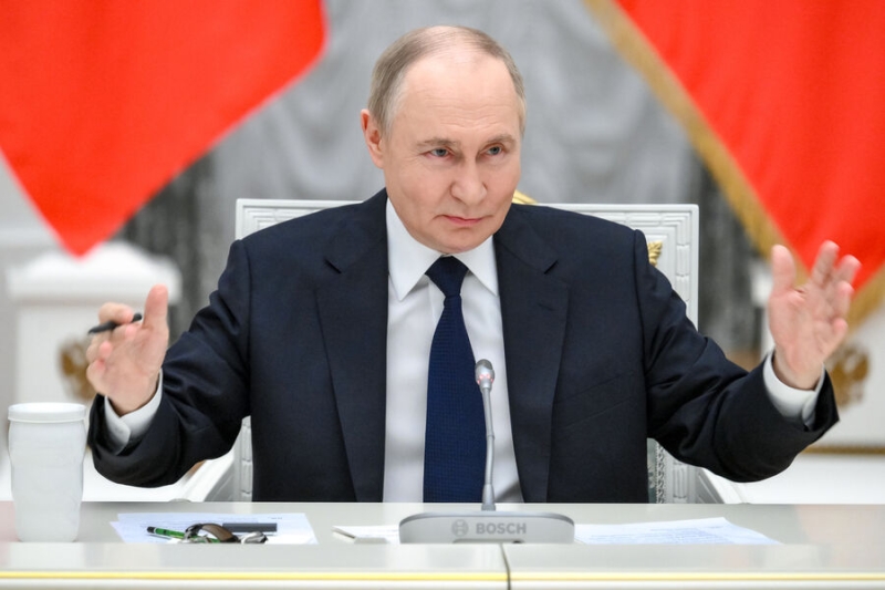 Путин встречается с представителями бизнеса 