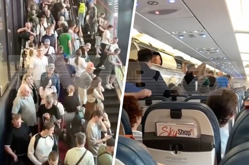 Люди спят на полу: в аэропортах России произошел коллапс из-за украинских дронов 