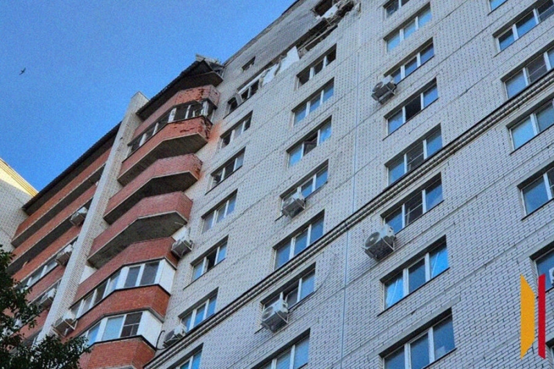 В многоэтажку в Воронеже снова ударил дрон ВСУ. В городе поймали украинского агента 