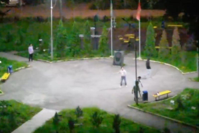 Мигранты устроили бейсбол на воинском мемориале. СК начал проверку 