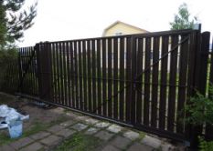 Откатные ворота: Надежность, безопасность и стиль для вашего дома