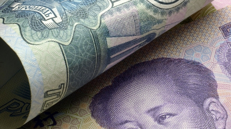 Россия и Китай почти полностью перешли на расчеты в национальных валютах